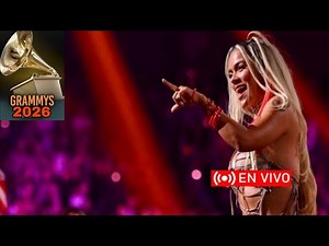 Karol G's live performance at the 2026 Grammys awards ceremony
