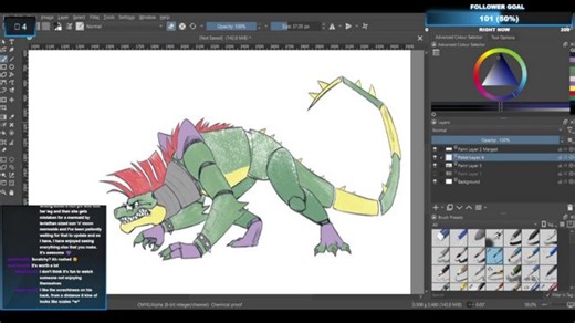 Montgomery Gator Fnaf Fanart Stream