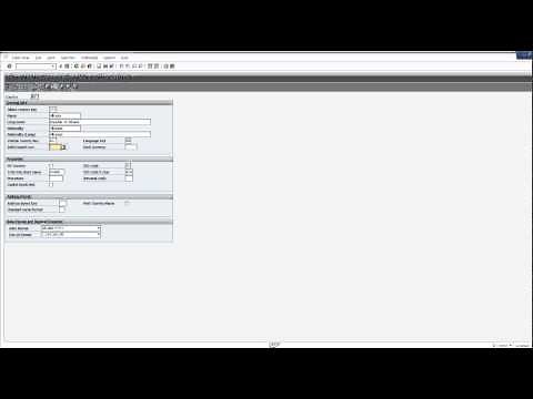 SAP - Country Global Parameters