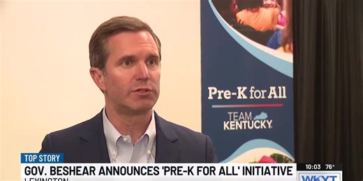 Gov. Beshear announces 'pre-K for All' initiative