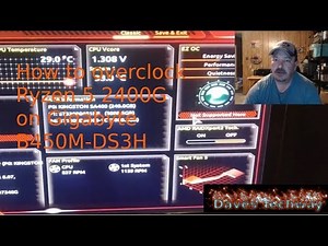 How to overclock Ryzen 5 2400G on Gigabyte B450M-DS3H
