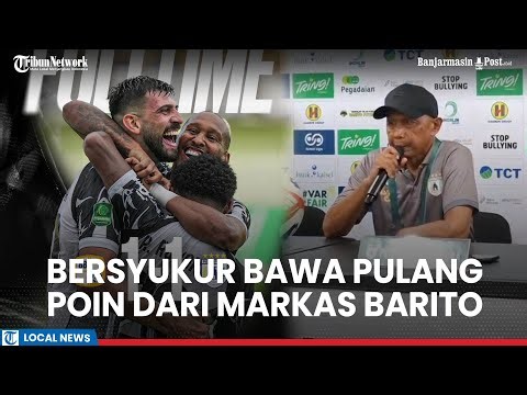 Coach RD Bersyukur Persipura Bawa Pulang Satu Poin dari Markas Barito Putera