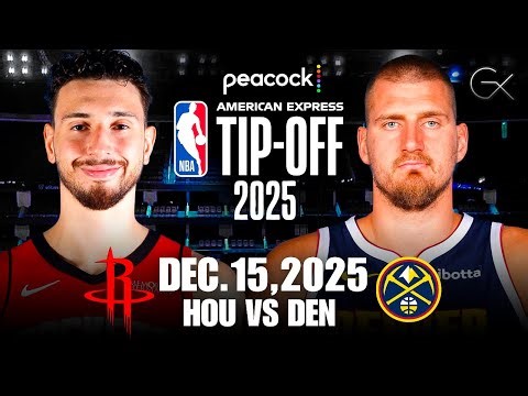 ROCKETS VS NUGGETS | LIVE NBA Game Play-By-Play Reaction & Scoreboard