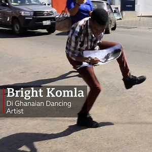 1.5M views · 27K reactions | Bright Komla carry inspiration from dream to turn artist wey dey dance wen im dey draw. Oya raise your hand if you fit raise one leg up, dey dance and draw at di same time: https://www.bbc.com/pidgin/media-49148786 | BBC News Pidgin | Facebook