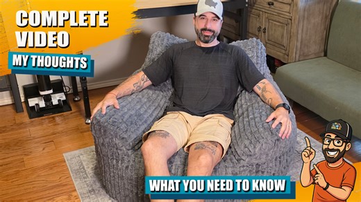 Watch Extra Large! - Giant Plush Bean Bag on Amazon Live