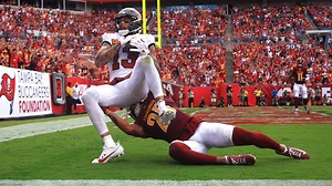 Buccaneers radio call of Mike Evans first TD of 2024 is absolutely epic