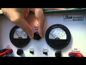 D-lab transformer impedance ratio meter demo audio or power custom build