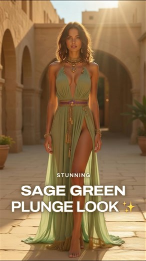 Neo-Classical Draped Gown #fashion