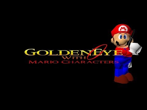 GoldenEye With Mario Characters - Full 00 Agent Playthrough Livestream