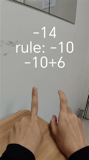 Finger Abacus exercise, step by step - easy Finger Maths, hand abacus, hand arithmetic