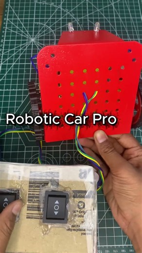 Basic Robotics Project Using DPDT Switch #RoboticCar#diy #ytshorts #shorts #experimnent #diyrobotics