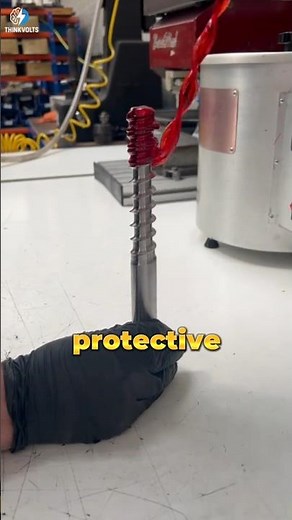 Why These Bolts Are Dipped in Red Wax #Engineering #Science