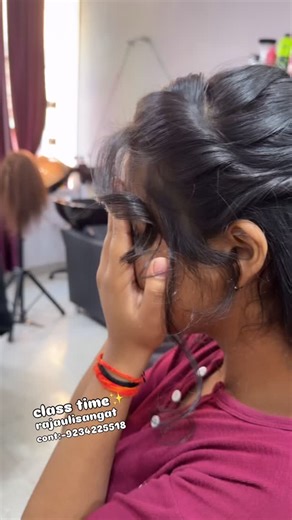 Srishti bridal & academy | @srishti_makeover25 #hairstyle #student #instafit #bihar #rajauli | Instagram