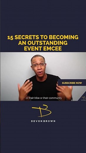 Tip To Becoming a Great Event Emcee