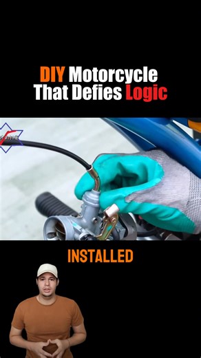 DIY Motorcycle That Defies Logic #DIYMotorcycle #EngineeringGenius #HandmadeMotorcycle #IncredibleBuild #VillageHero | Tips of the Day