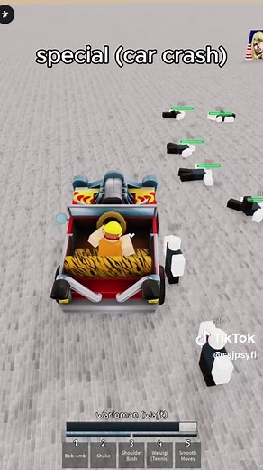 Wario Moveset JJS #roblox #anime #jujutsushenanigans #jjs #wario #moveset