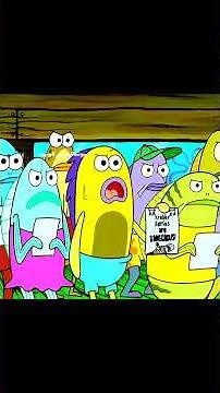 شوف المفتش عمل ايه مع مستر سلطع وشمشون #سبونج_بوب #shorts