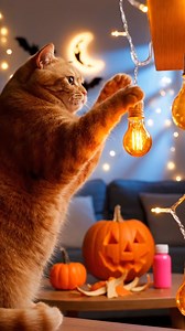 308K views · 7.5K reactions | The cats decided to decorate the house for Halloween purrfectly spooky  #cat #decoration #Halloween #autumn #reelsvideoシ | 777Pets Global | Facebook