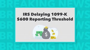 255 reactions · 162 shares | The IRS just announced they are delaying the 1099-K reporting threshold reduction for tax year 2022. If you got paid through payment apps like PayPal, Etsy, or Ticketmaster, learn more here: https://intuit.me/3HZ7XSE | Intuit TurboTax | Facebook