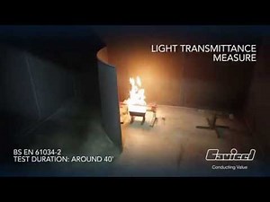 FIRECEL - BS EN 61034-2 - Smoke density test