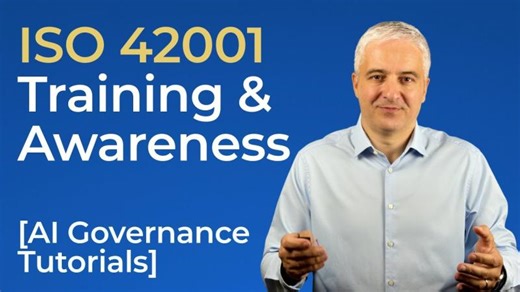 How to Organize ISO 42001 Training and Awareness | AI Governance Tutorials | Marko Erlic