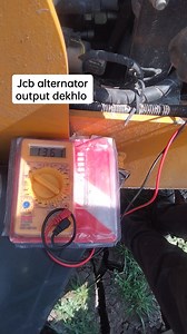 Jcb 3dx machine alternator output dekhlo #jcb #3dx #reels #shorts #ytshorts #viral #new #jcbmachines #shortsvideos | Shubh Creations