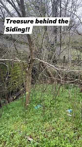 Treasure hidden behind the siding on this abandoned store! What would you do? #treasure #history #abandoned | Adventure Archaeology And Southern Diggers