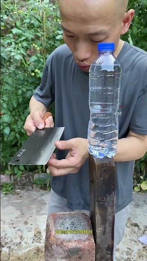 Forged Knife Demo – Just Touch and Slice! 🍉