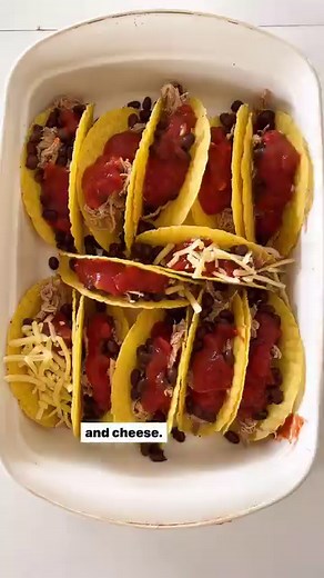 28K views · 50 reactions | These one-pan pulled pork tacos are the ultimate weeknight cheat dinner. Ready in 20, loaded with beans, cheese and chipotle sauce, they’re a fun way to spice up the usual taco Tuesday! Click the link in our Instagram bio for the full recipe or Google “taste one-pan baked pulled pork tacos”. Recipe: @amira_georgy_ #tacotuesday #pulledpork #pulledporktacos #taco #dinnerideas #dinnerrecipes | Taste.com.au | Facebook