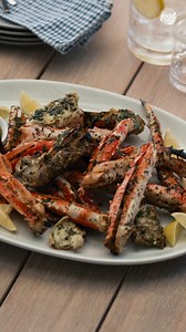 97K views · 661 reactions | You may THINK brushing Caesar butter on the outside of the shell does nothing, but it brings so much flavor to king crab legs! Plus, dipping the meat in the butter is 奈 奈 Get the recipe for Grilled King Crab Legs with Caesar Butter: https://foodtv.com/4425Sxy | Food Network | Facebook