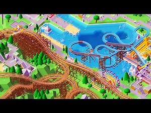 FIRST LOOK Building GIANT Roller Coasters & Theme Parks | Parkitect Gameplay