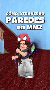 How to wall glitch in MM2 🚨 (VERY EASY) #roblox #mm2 #murdermystery2 #emote