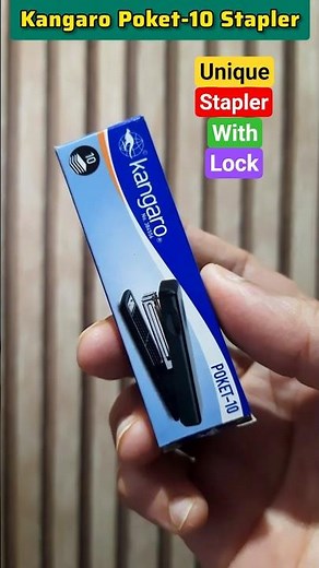 Kangaro Poket 10 Stapler Unboxing And Review