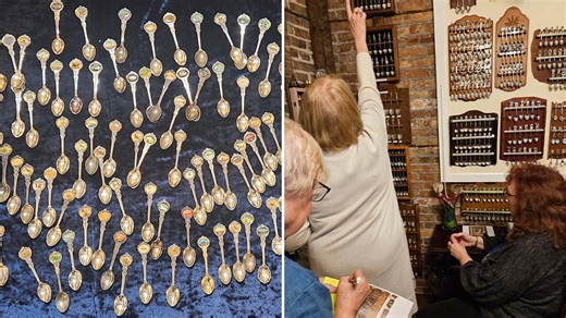 Get the scoop: Spoon fanatic opens her own museum after collecting over 30,000 utensils