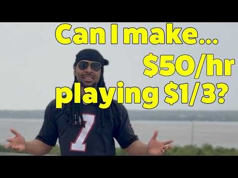 Poker Challenge! Is $50/Hr Possible at 1/3?! | Poker Vlog 420