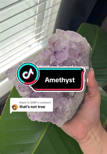 Replying to @SIMP #amethyst #crystals | amethyst crystal