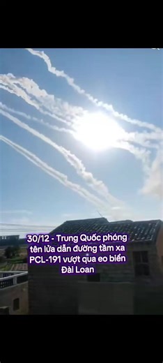 Trung Quốc phóng tên lửa PCL-191 qua Đài Loan