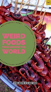 2.1K views · 25 reactions | Weird Foods from Around the World #explore #viral #knowledge #education #viralreel #explorepage #history #research #foodforthought | Amazing Facts | Facebook