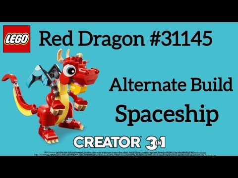 LEGO® 31145 Alternate Build Creator 3-in-1 Red Dragon Spaceship
