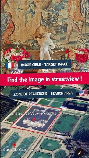 Imagine you had to find this image inside a Google Street View area. #snapzone