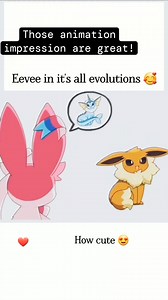 296K views · 10K reactions | Eevee is adorable! -Silver ©️tontarotaro | Sylveon Squad | Facebook