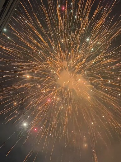 Spectacular Firework Cake Display for Celebrations
