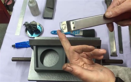 基础手工刮研Basic Hand Scraping - A 12