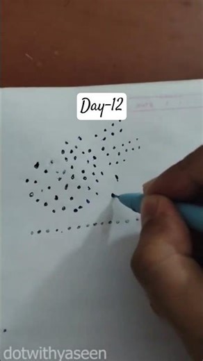 Adding 1 Dot for EVERY Subscriber! (Day 12) 🖊️#dailychallenge #milestonecomplete #mrbeastshorts