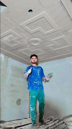 POP design for 10×12 & 12×12 room. ✅/Simple POP design. POP design banane ka tarika? #popdesing ✅🛠️.