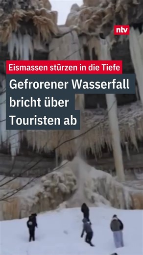 ntv Nachrichten on Instagram: "Der Wintereinbruch in Europa ist auch in Estland zu spüren. So ist etwa der Valaste-Wasserfall im Nordosten des Landes gefroren, ein beeindruckender Anblick, der viele Besucher anzieht. Dass dabei ein Sicherheitsabstand ratsam ist, erlebt eine Besuchergruppe am Wochenende hautnah mit. 📲 Immer aktuell informiert seid ihr mit der ntv App. #ntv #nachrichten"