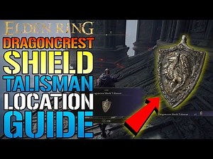 Elden Ring: AMAZING Dragoncrest Shield TALISMAN! How To Get This EARLY TODAY! (Location & Guide)