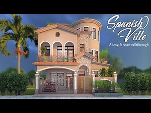 30 x 60 Feet, SPANISH VILLA DESIGN IDEA | A Beautiful journey towards Luxury living I ID-182