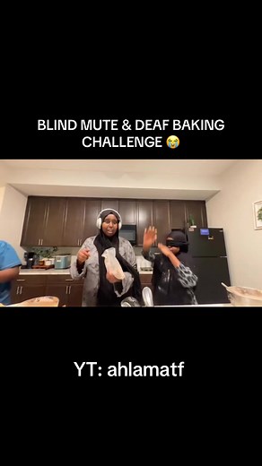 Blind Mute and Deaf Baking Challenge Experience