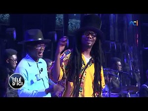 Zongo and Tao performing on the stage of La Télé d'Ici s4